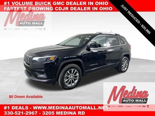 Diamond Black 2020 Jeep Cherokee Latitude Plus