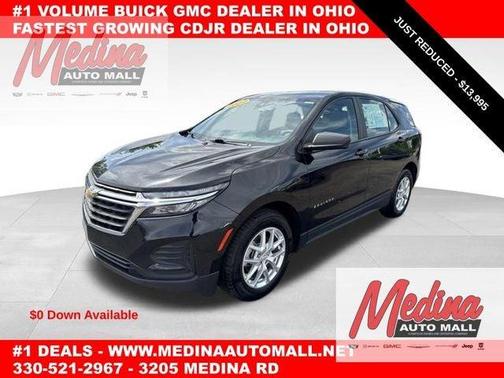 Mosaic Black Metallic 2022 Chevrolet Equinox LS