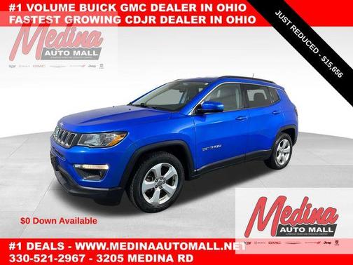 Laser Blue 2019 Jeep Compass Latitude