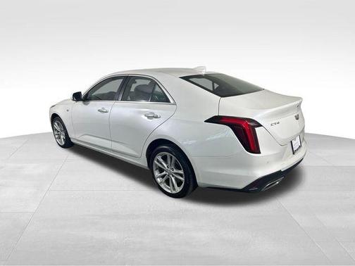 Crystal White 2023 Cadillac CT4 Luxury