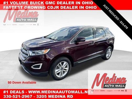 Ruby Red Metallic Tinted Clearcoat 2017 Ford Edge SEL