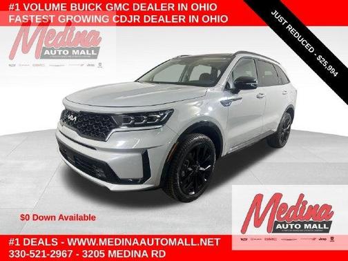 Wolf Gray 2023 Kia Sorento SX