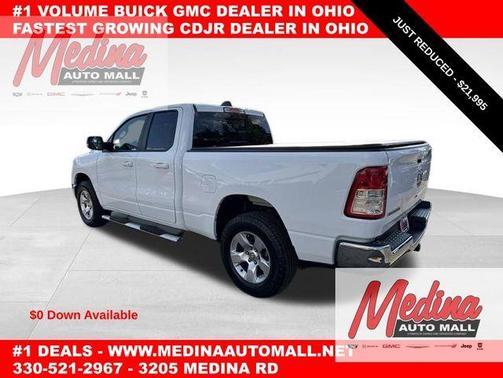Bright White Clearcoat 2021 RAM 1500 Big Horn
