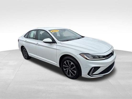 Pure White 2025 Volkswagen Jetta 1.5T S