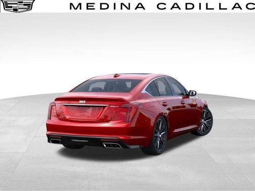 Radiant Red 2026 Cadillac CT5 Premium Luxury AWD