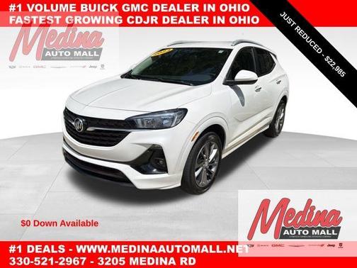 White Frost Tri-Coat 2023 Buick Encore GX Select