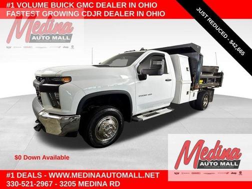 Summit White 2021 Chevrolet Silverado 3500 WT