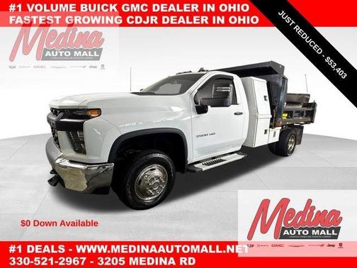 Summit White 2021 Chevrolet Silverado 3500 WT