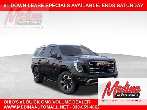Onyx Black 2026 GMC Yukon AT4