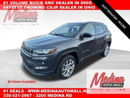 Granite Crystal Clearcoat Metallic 2023 Jeep Compass Latitude Lux