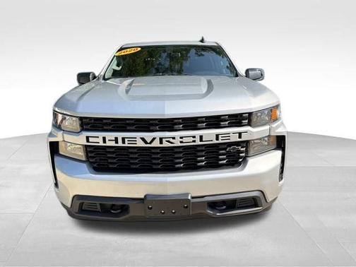 Silver Ice Metallic 2020 Chevrolet Silverado 1500 Custom