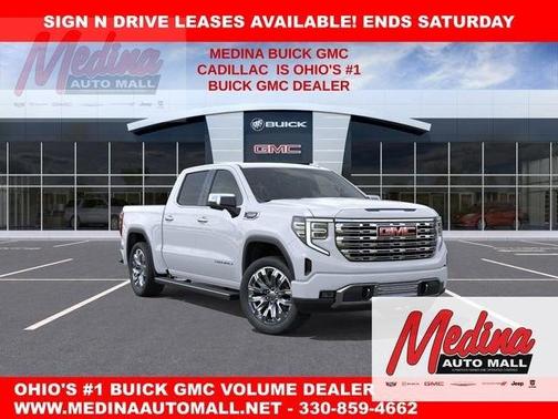 Glacier White 2026 GMC Sierra 1500 Denali