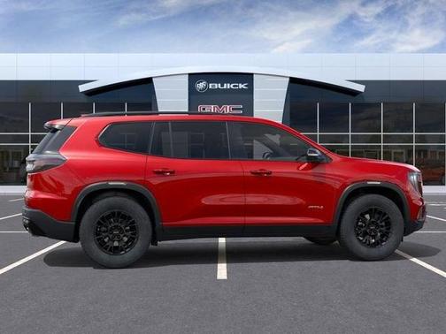 Volcanic Red 2026 GMC Acadia AT4