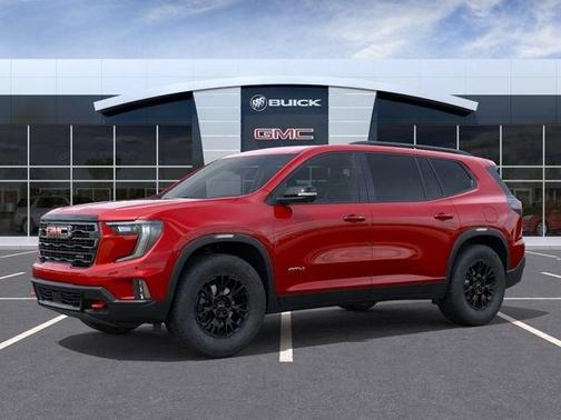 Volcanic Red 2026 GMC Acadia AT4