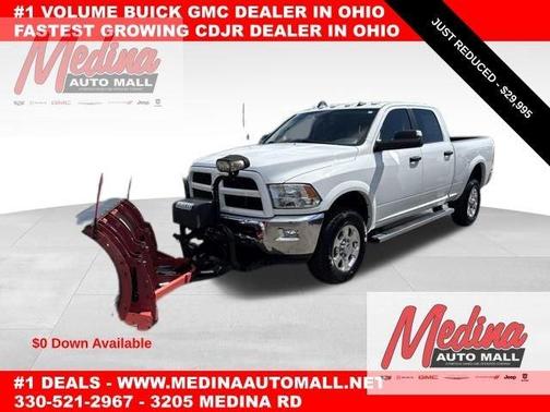 Bright White Clearcoat 2016 RAM 2500 SLT