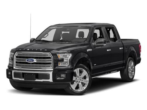 Blue 2017 Ford F-150 Limited