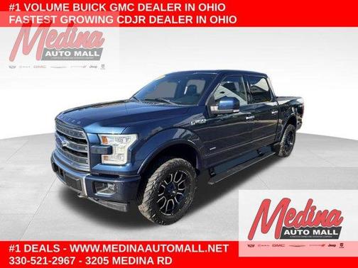 Blue Jeans Metallic 2017 Ford F-150 Limited