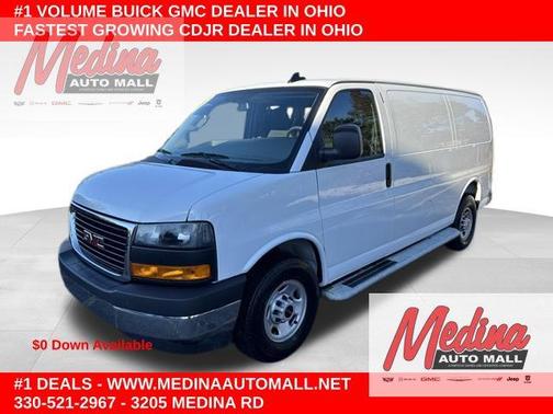 Summit White 2025 GMC Savana 2500 Work Van