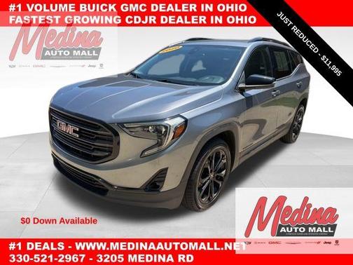 Satin Steel Metallic 2020 GMC Terrain SLT