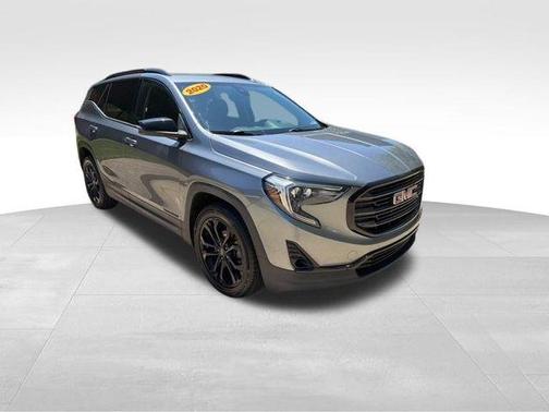 Satin Steel Metallic 2020 GMC Terrain SLT