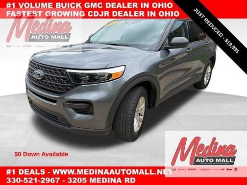 Gray 2021 Ford Explorer Base