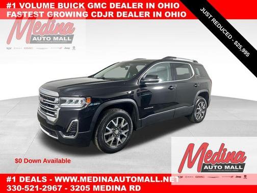Ebony Twilight Metallic 2023 GMC Acadia SLE
