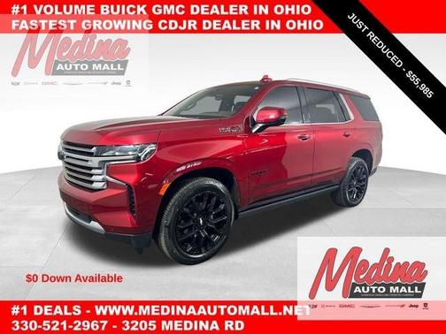 Radiant Red 2023 Chevrolet Tahoe High Country