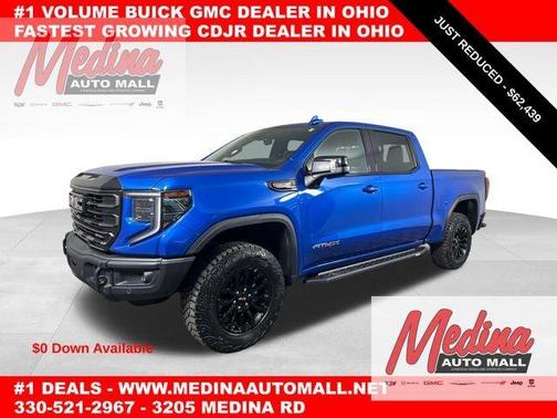 Dynamic Blue Metallic 2023 GMC Sierra 1500 AT4X