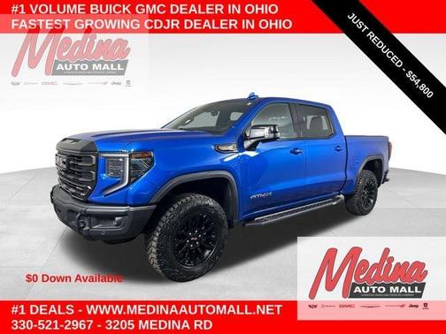 Dynamic Blue Metallic 2023 GMC Sierra 1500 AT4X