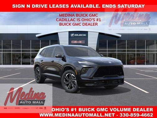 Ebony Twilight Metallic 2026 Buick Enclave Sport Touring