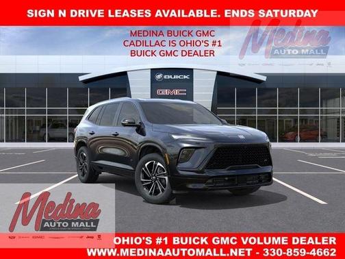 Ebony Twilight Metallic 2026 Buick Enclave Sport Touring