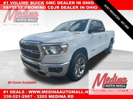 Bright White Clearcoat 2021 RAM 1500 Big Horn