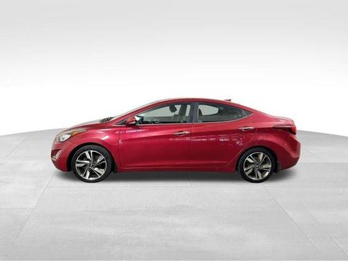 Geranium Red 2014 Hyundai ELANTRA Limited