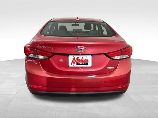 Geranium Red 2014 Hyundai ELANTRA Limited