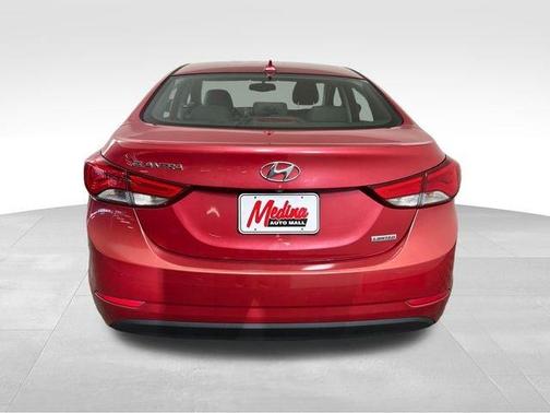 Geranium Red 2014 Hyundai ELANTRA Limited
