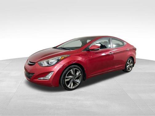 Geranium Red 2014 Hyundai ELANTRA Limited