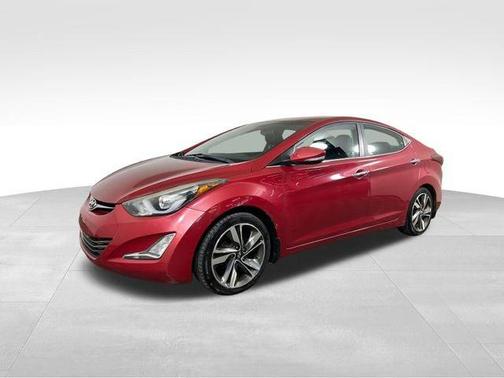 Geranium Red 2014 Hyundai ELANTRA Limited