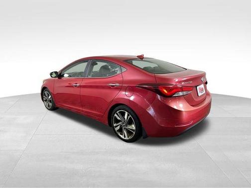 Geranium Red 2014 Hyundai ELANTRA Limited