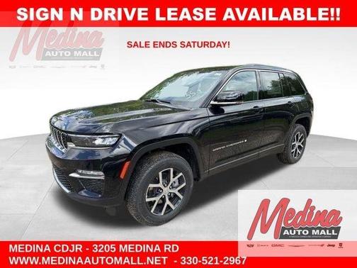 Diamond Black 2025 Jeep Grand Cherokee Limited