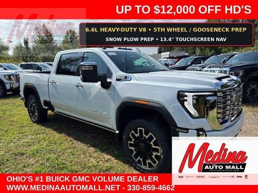 Glacier White 2026 GMC Sierra 2500 Denali