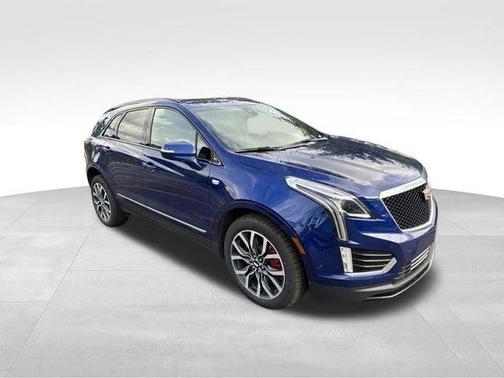 Opulent Blue Metallic 2024 Cadillac XT5 Sport