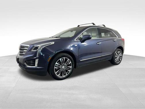 Harbor Blue Metallic 2018 Cadillac XT5 Premium Luxury
