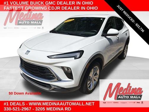 Summit White 2025 Buick Encore GX Preferred