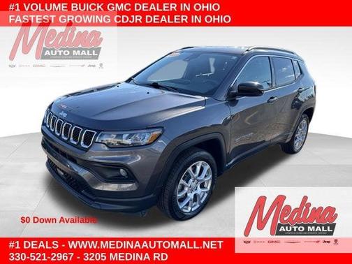 Granite Crystal Clearcoat Metallic 2023 Jeep Compass Latitude Lux