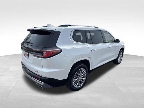 White Frost Tri-Coat 2025 GMC Acadia Denali