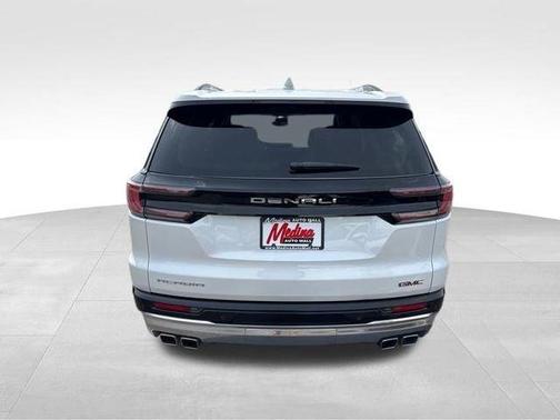 White Frost Tri-Coat 2025 GMC Acadia Denali