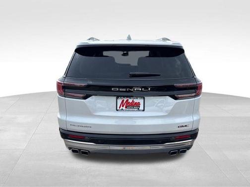 White Frost Tri-Coat 2025 GMC Acadia Denali