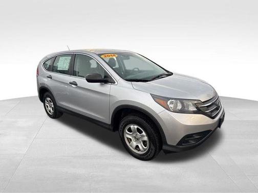 Alabaster Silver Metallic 2014 Honda CR-V LX