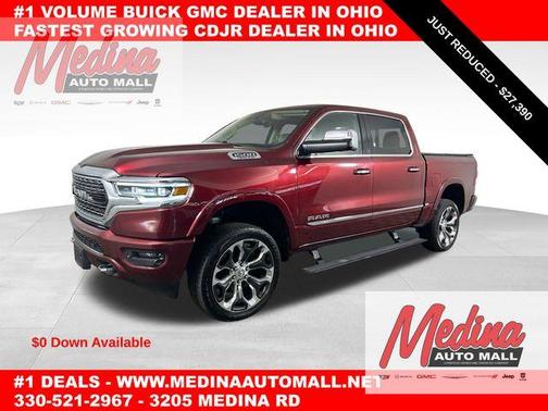 Delmonico Red Pearlcoat 2020 RAM 1500 Limited