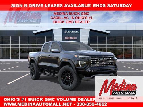Onyx Black 2026 GMC Canyon Denali